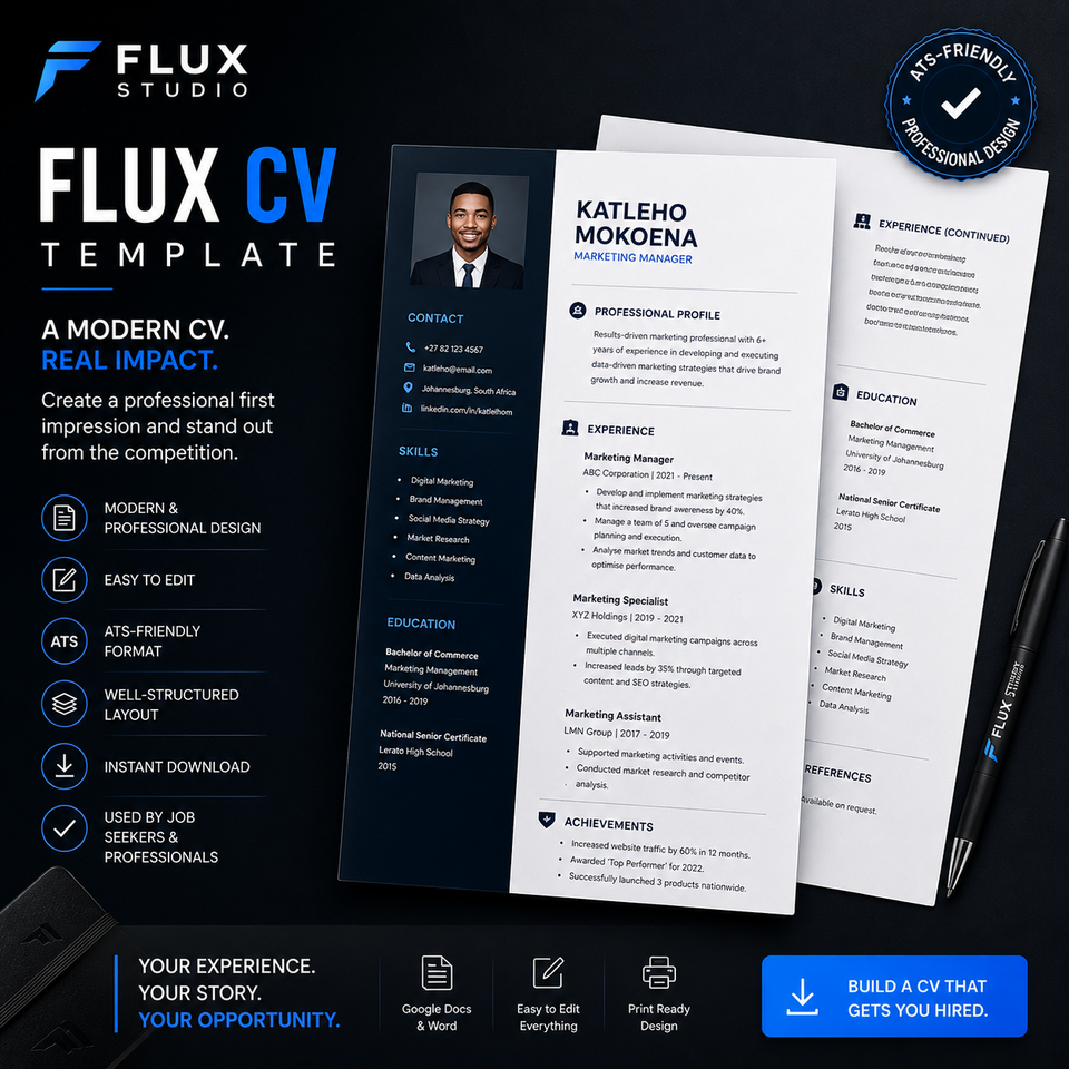 Flux CV Template